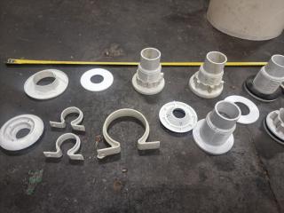 Assortment of PVC Pipe Fittings