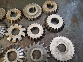 Large Lot of Milling Machine Blades 