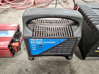 3 Projecta Battery Chargers