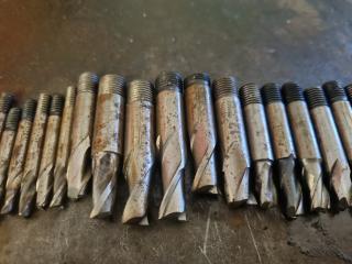 Large Lot of Endmills