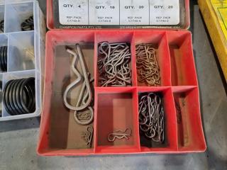 O Rings, R Clips , Copper Ring Sealing Washers,  Hose Clamps