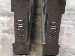 Pair of Hardened Steel Mill Parallels