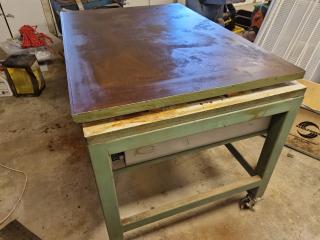 Heavy Mobile Workshop Table Workbench