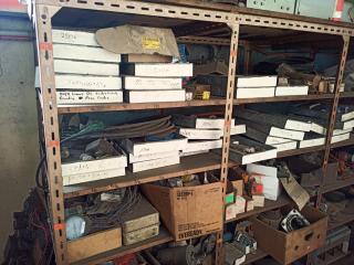 Large Shelf of Industrial Parts