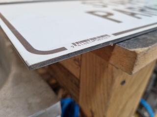 6x Staff Parking Signs