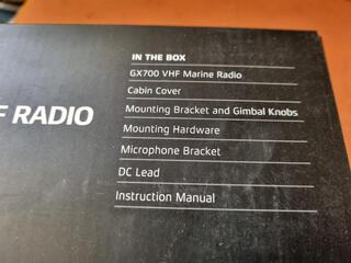 GME VHF Marine Radio GX700, New