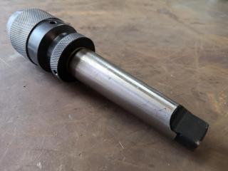 16mm Keyless Drill Chuck w/ Morse Taper No. 4 Shank