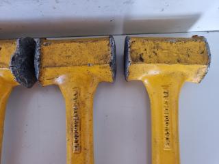 7 Solid Aluminium Softface Hammers