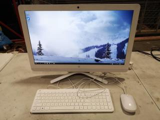 HP 24 Desktop All-in-One Computer w/ AMD Processor & Windows 10