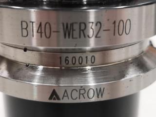 Acrow Mill Tool Holder BT40-WER32-100