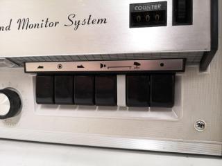 Vintage National Sound Monitor System RQ-703S Reel to Reel Player