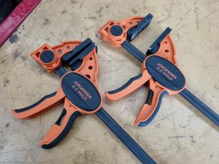 Pair of Jorgensen E-Z Hold Clamps