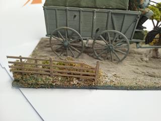 Horse and Cart Diorama