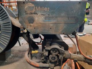 Miller Deltaweld 650 CY50 PS & 952E Wire Feeder MIG Welder
