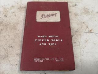 5x Vintage Workshop Safety, Tools & Parts Manuals