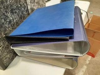 60+ Assorted Lever Arch File Binders
