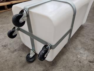 Food Grade Plastic Bin w/ Trolley