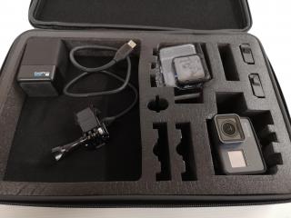 Gopro Hero 5 Black Action Camera w/ Accessories & Case