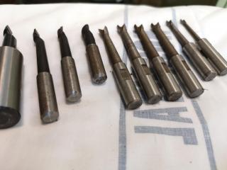 18x Assorted Lathe Boring Bars