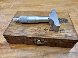 Mitutoyo Depth Micrometer 128-105