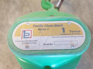 Pacific 1 Ton Chain Hoist