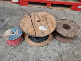 3 x Assorted Cable Reels