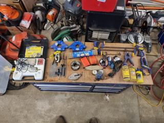 Large Assortment of Misc Workshop Tools