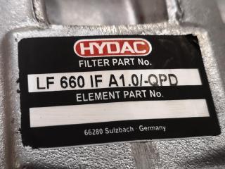 Hydac Hydraulic Filter Housing LF 660 IF A1.0/-QPD