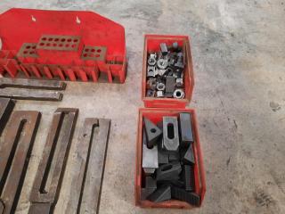 Large Assortment of Mill Lockdown and Other Milling Accessories