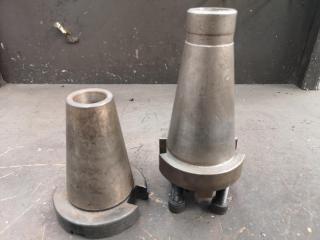 2x Assorted NT50 Type Mill Tool Holders
