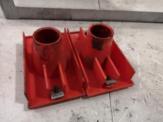 Industrial Mill Tool Holder Rack for BT40 & NT40 Size Tool Holders