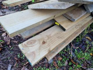 Pile of Assorted Wood Boards