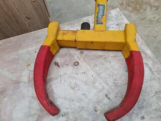Wildcat Anti-Theft Tyre Wheel Clamp