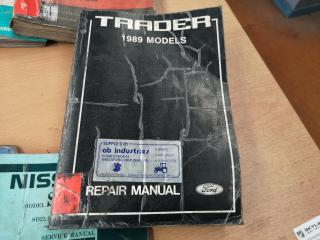 19x Assorted Diesel Engine Service Repair Manuals