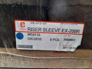 8 x TEMC Riser Sleeve EX-200R MS9110