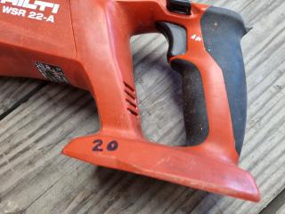 Hilti Cordless 22V Reciprocating Saw WSR 22-A