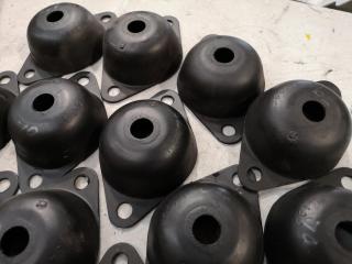 12x Hard Rubber Industrial Motor Mounts