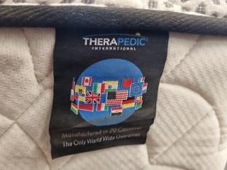 Queen Size Therapedic Medicoil HD Mattress with Base Frame