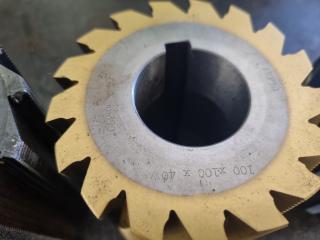 3 x Milling Machine Cutters 