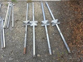 5 x Portable Road Sign Stands