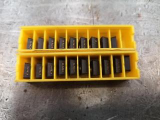 28x Assorted Kennametal Mill Cutter Indexes