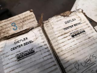 Sandvik Dieflex Center Bevel Precise Die Making Rules, 2x Boxes