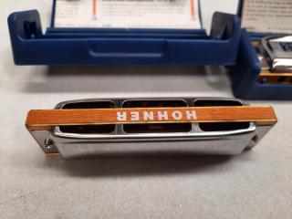 3 x Hohner Harmonicas