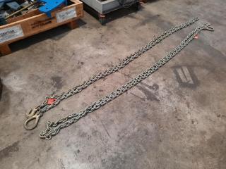 Pair of 4.8M Lashing Chains