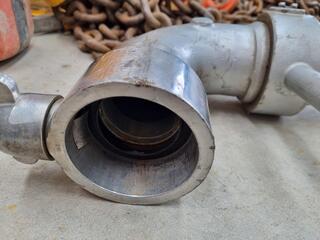 2x Aluminium Pipe Assemblies