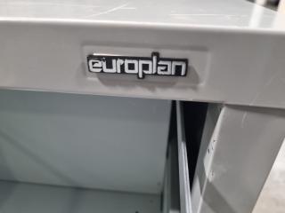 Europlan 3-Drawer Steel File Cabinet