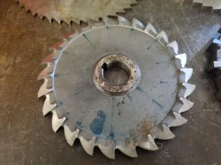 6 Milling Machine Blades 