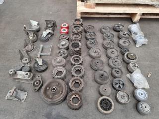 Large Assortment of Castor Wheels