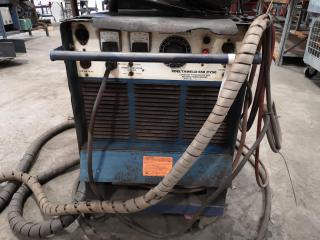 Miller DeltaWeld 650 CY50 Welder w/ Cooler & Wire Feeder, Faulty