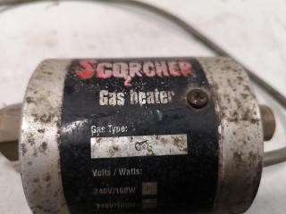2x NGP NiCHE Scorcher CO2 Industrial Gas Heaters